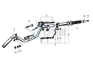 NRG POWER DT 50 drawing Front master cilinder