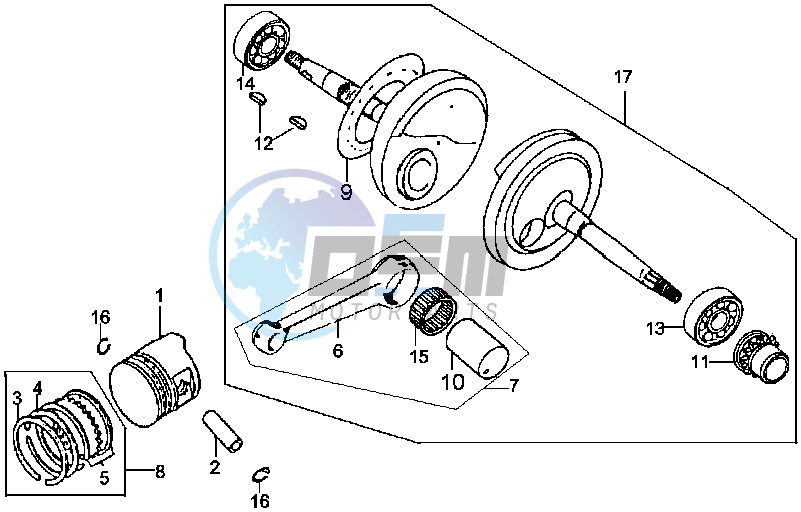 PISTON / CRANKSHAFT