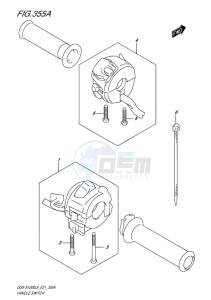 GSX-S1000F ABS EU drawing HANDLE SWITCH