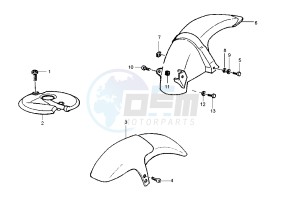 Runner VX-VXR 125-200 125 drawing Mudguard