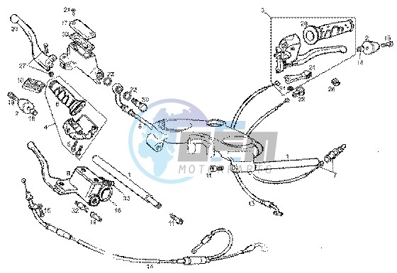 Handlebars component parts