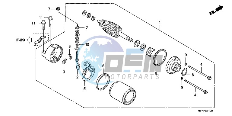 STARTING MOTOR