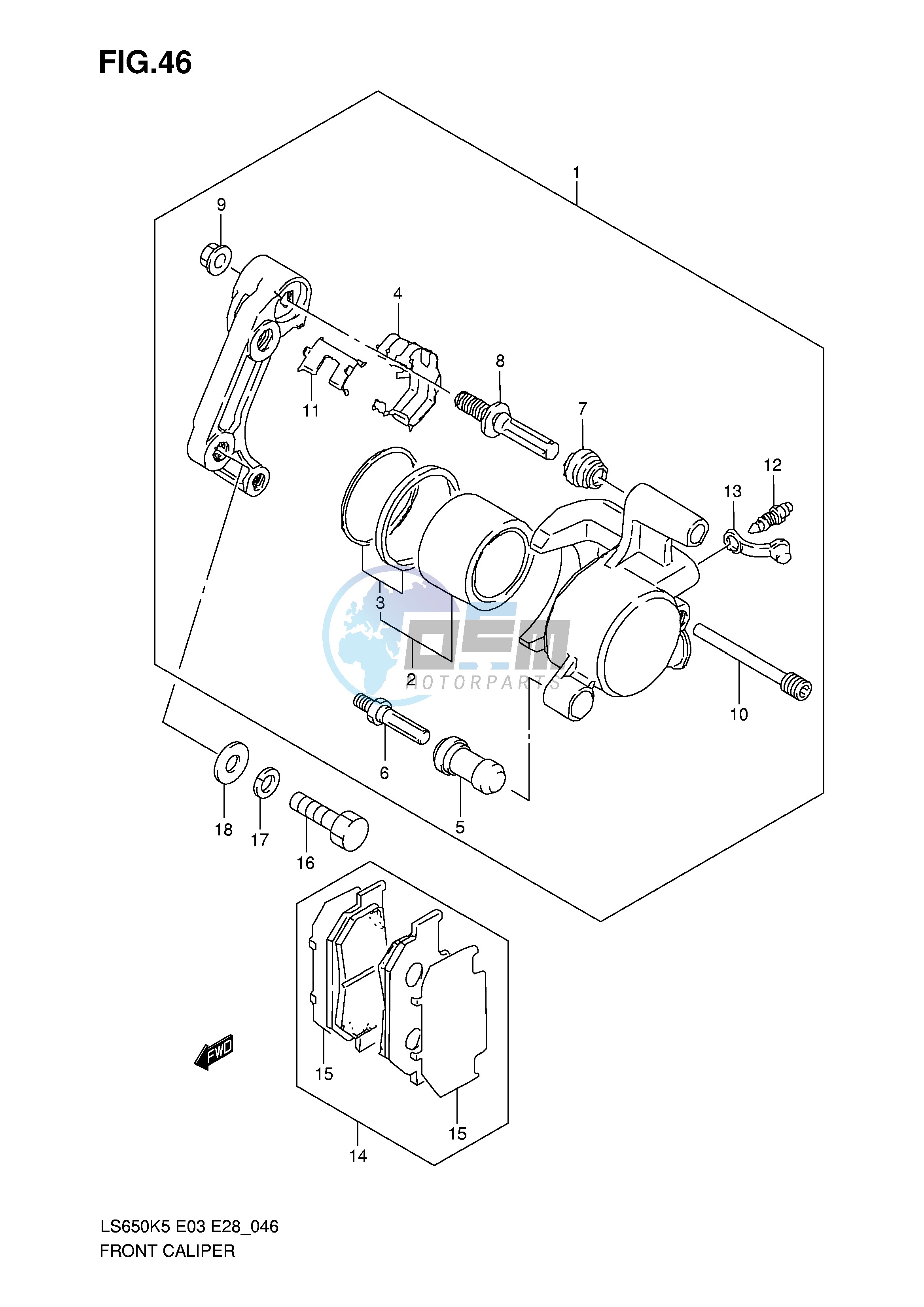 FRONT CALIPER