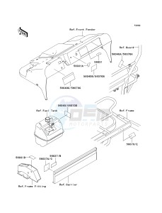 KAF 300 C [MULE 550] (C1-C5) [MULE 550] drawing LABELS