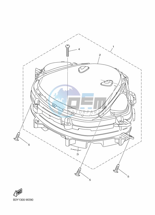 CRANKCASE COVER 1