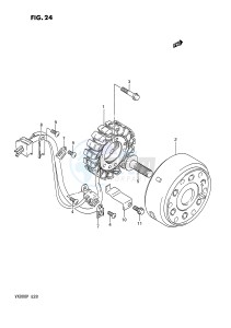 VX800 (E28) drawing MAGNETO