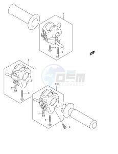 VL250 (E2) drawing HANDLE SWITCH (MODEL K3 K4)