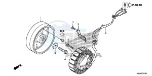 VFR1200XDC drawing GENERATOR