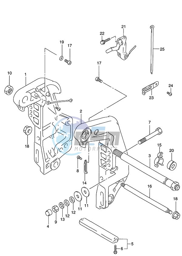 Clamp Bracket (1996 to 2001)