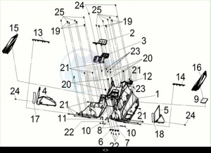 CRUISYM a 300 (LV30W3-EU) (M3) drawing FLOOR PANEL