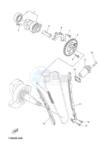 XT660Z (ABS) TENERE ABS (2BE2 2BE2 2BE2) drawing CAMSHAFT & CHAIN