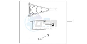 CBR1000RA9 Europe Direct - (ED / ABS MME TRI) drawing TANK BAG