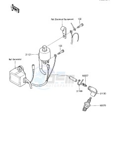 KXT 250 B [TECATE] (B2) [TECATE] drawing IGNITION COIL