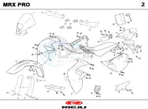 MRX-50-PRO-BLUE drawing COWLING