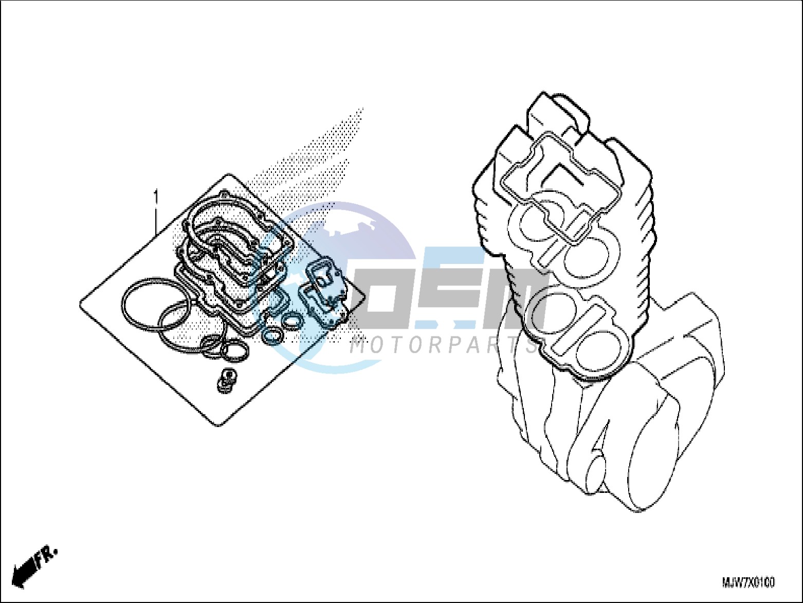 GASKET KIT A