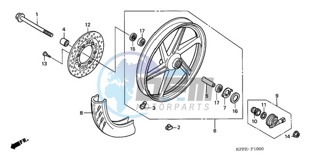 FRONT WHEEL