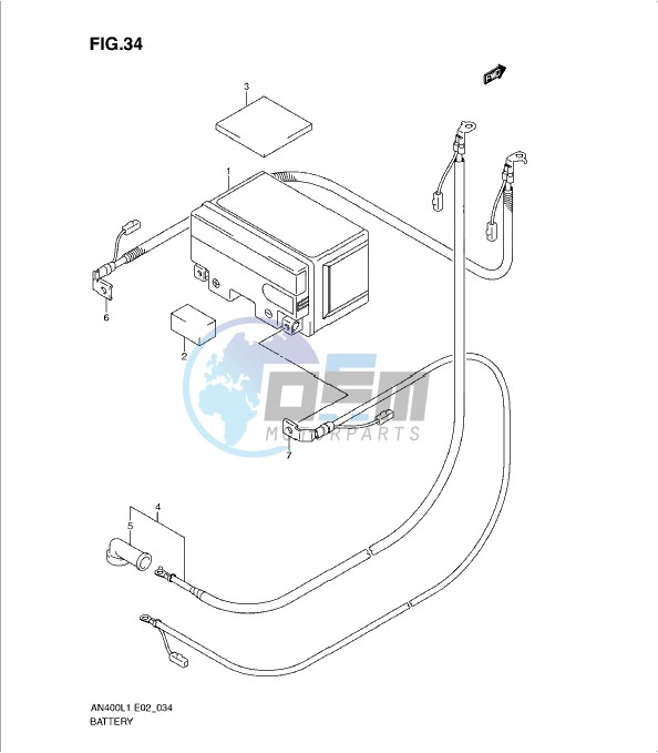 BATTERY (AN400ZAL1 E19)