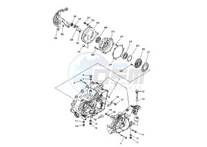 ATV 400 drawing CRANKCASE