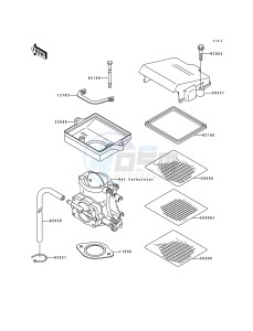 JS 550 C [550 SX] (C1-C5) [550 SX] drawing FLAME ARRESTER