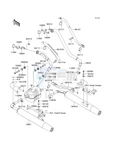 VN 1600 D [VULCAN 1600 NOMAD] (D1) D1 drawing MUFFLER-- S- -