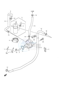 DF 25 V-Twin drawing Fuel Pump