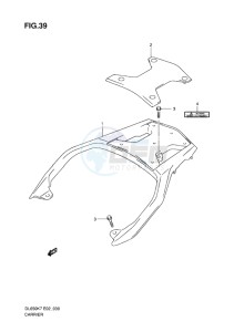 DL 650 V-STROM EU-UK drawing CARRIER