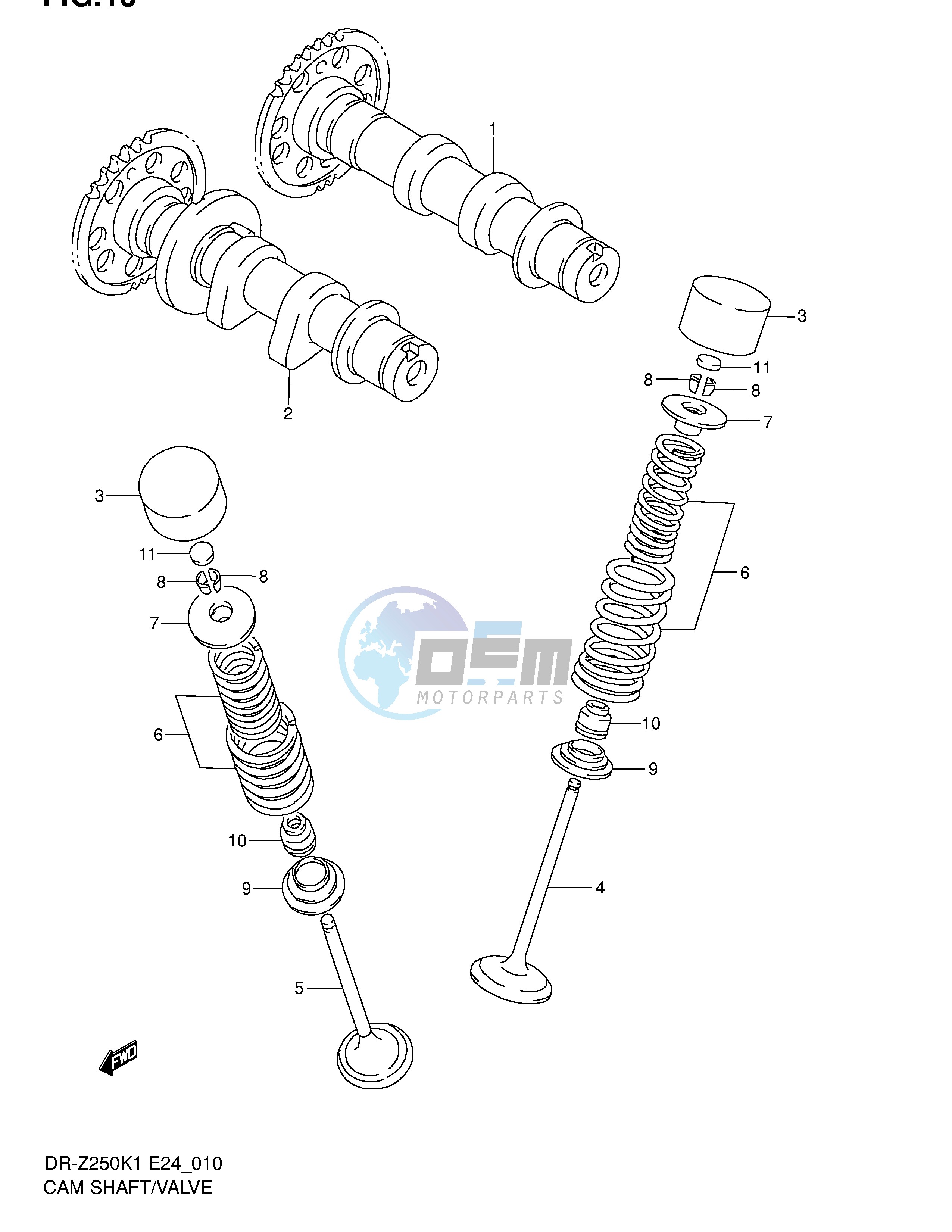 CAM SHAFT VALVE