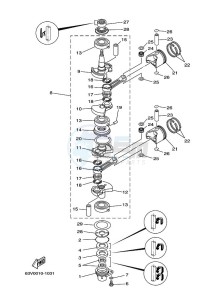 9-9F drawing CRANKSHAFT--PISTON