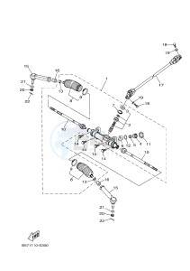 YXZ1000R YXZ10YEXJ YXZ1000R (B0FA) drawing STEERING