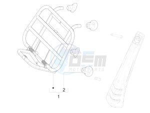 150 4T 3V ie Primavera (EMEA, LATAM) EQR) drawing Front luggage rack