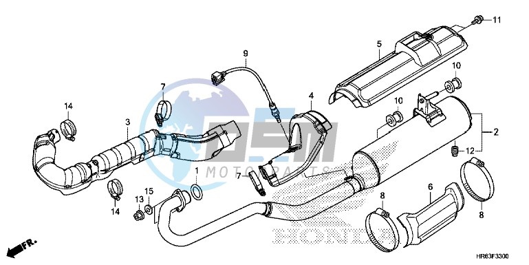 EXHAUST MUFFLER