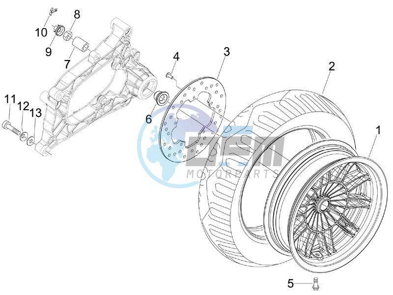 Rear Wheel