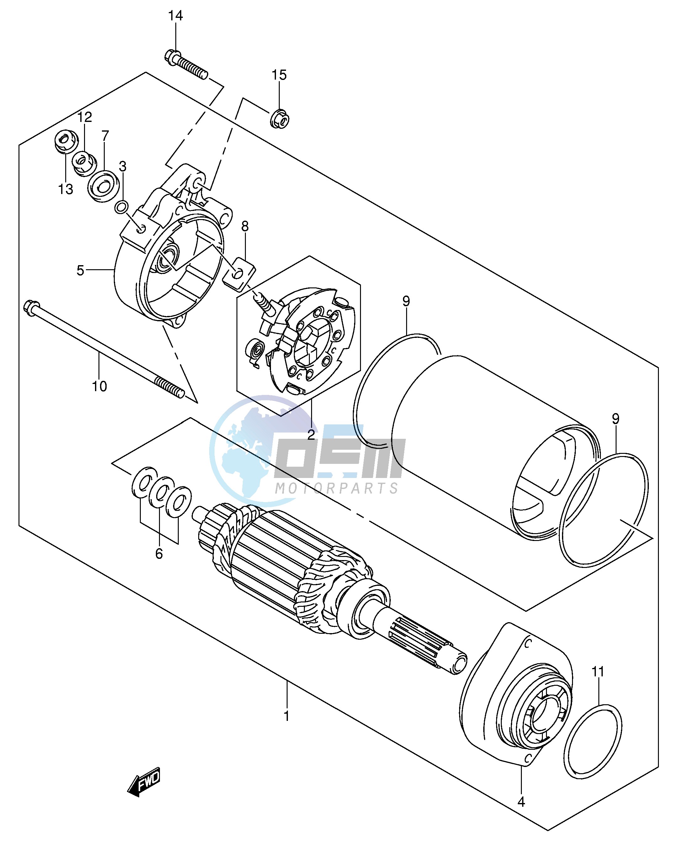 STARTING MOTOR