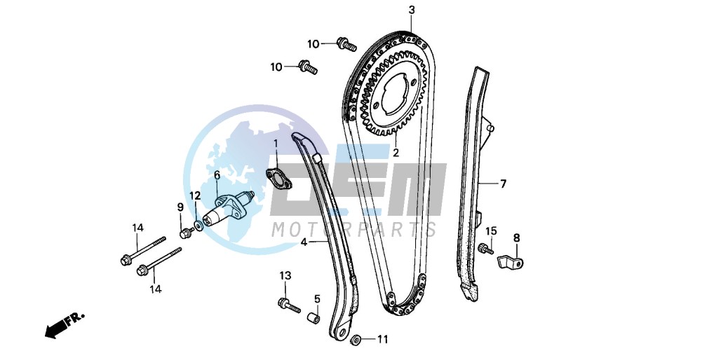 CAM CHAIN/TENSIONER