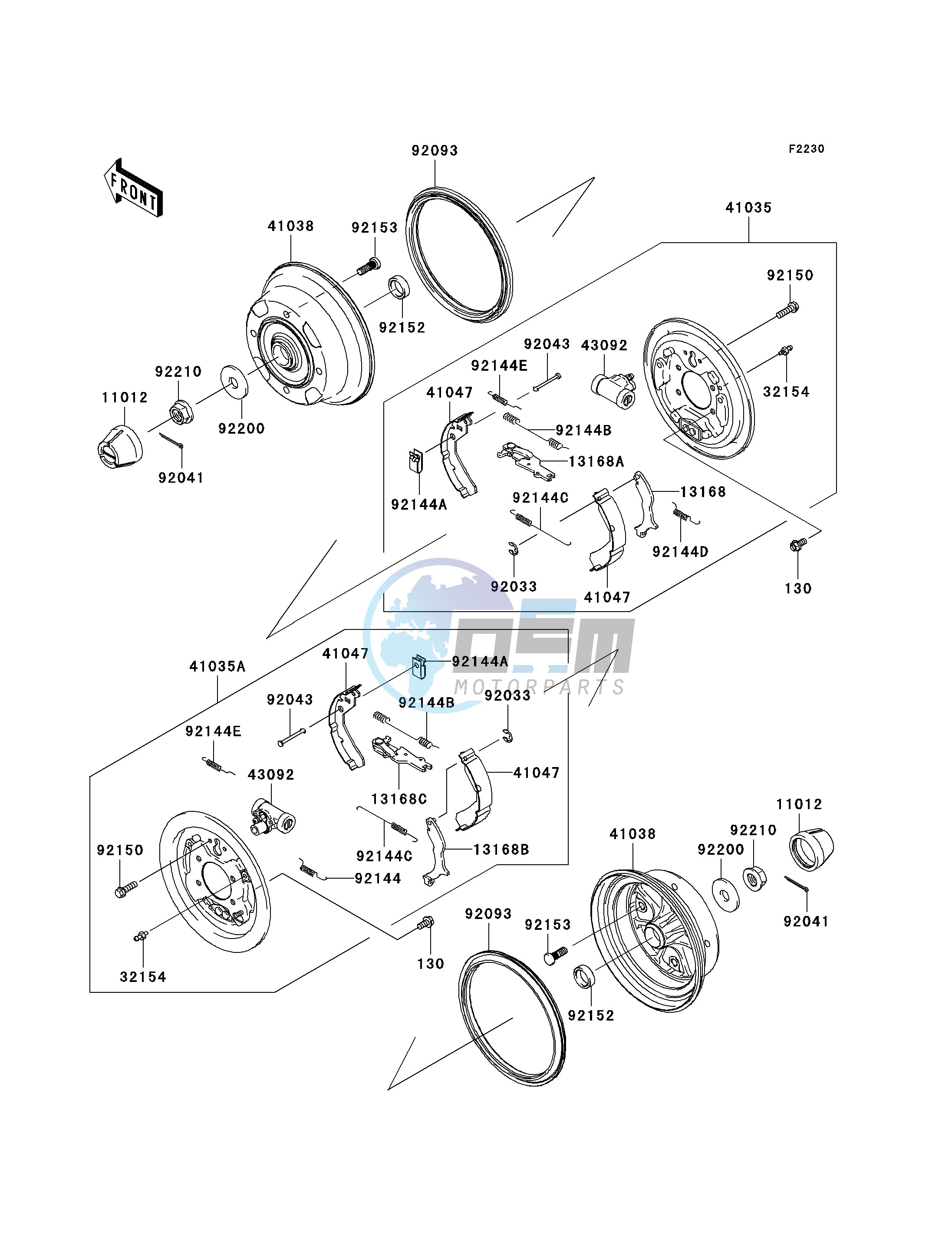 FRONT HUBS_BRAKES