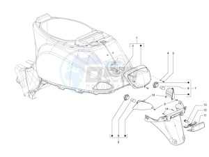 S 150 4T ie E3 Vietnam - Indonesia drawing Tail light - Turn signal lamps