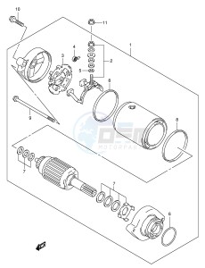 LT-F500F (P24) drawing STARTING MOTOR