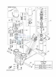 F250DETX drawing TILT-SYSTEM-1