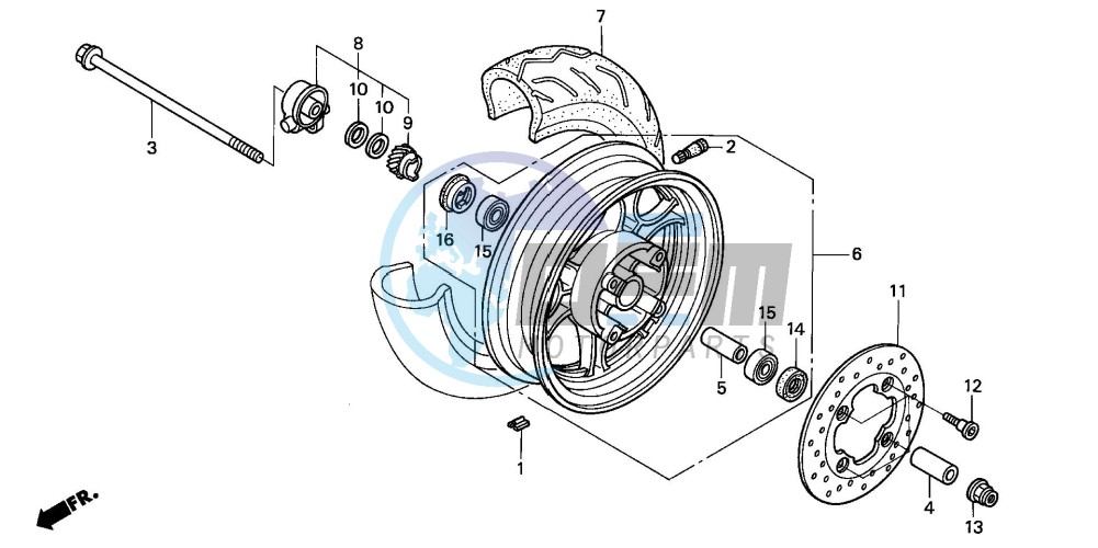 FRONT WHEEL