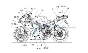 RSV 2 1000 drawing Decal My 2007 - 2008