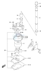 DF 300AP drawing Water Pump