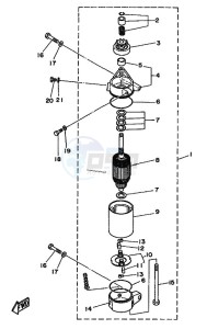 60FEO-60FETO drawing STARTER-MOTOR