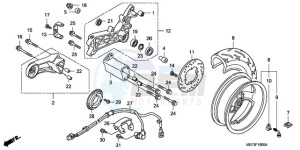 FJS400D9 Europe Direct - (ED) drawing REAR WHEEL