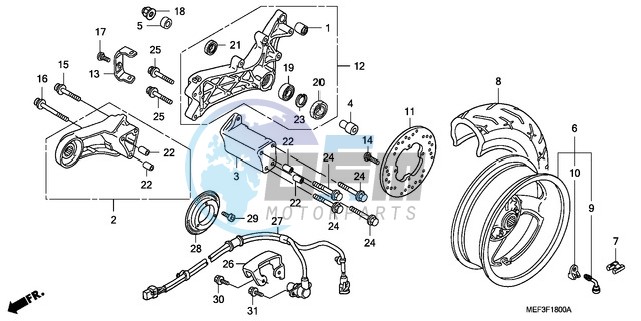 REAR WHEEL