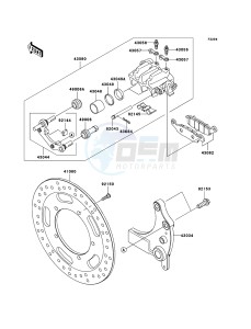 VN1700 CLASSIC VN1700E9F GB XX (EU ME A(FRICA) drawing Rear Brake