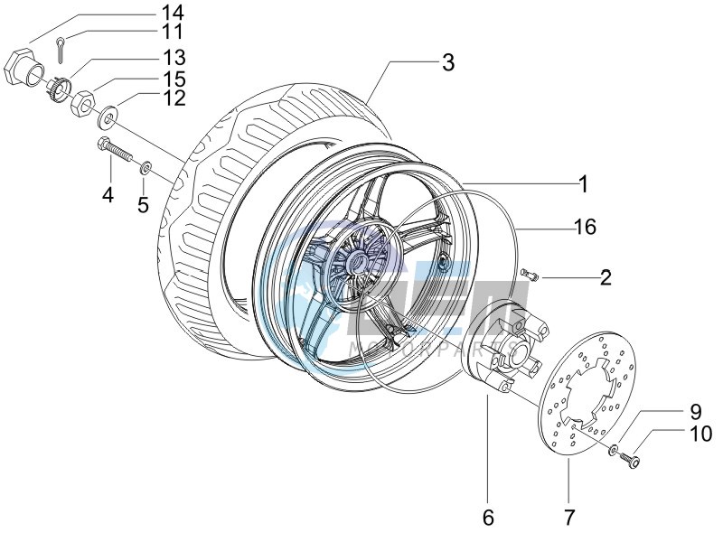 Rear Wheel