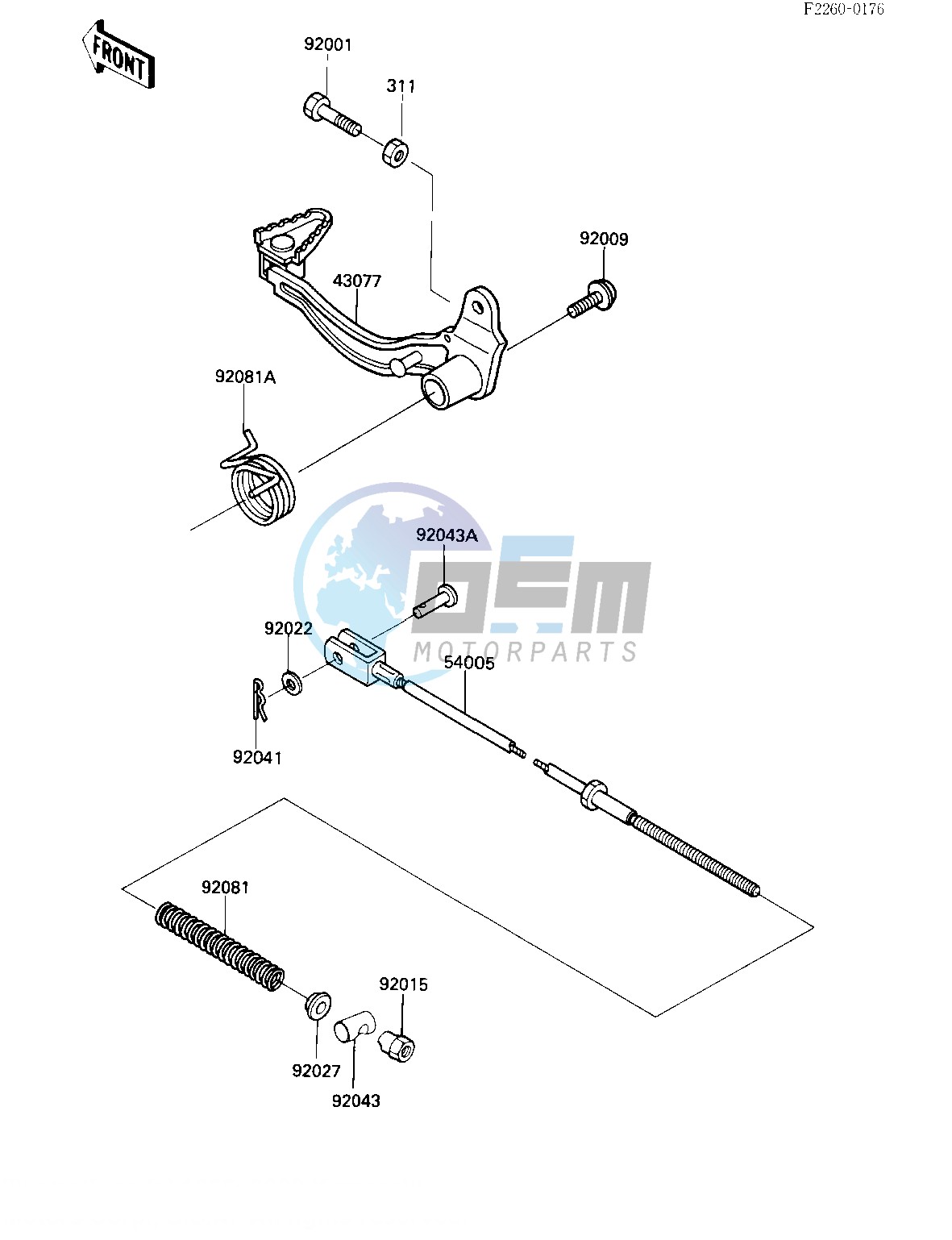 BRAKE PEDAL