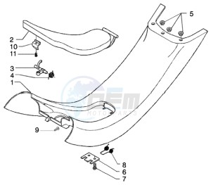 X9 250 Evolution drawing Central Part