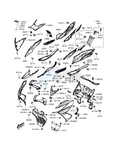 J125 ABS SC125BGFA XX (EU ME A(FRICA) drawing Leg Shield