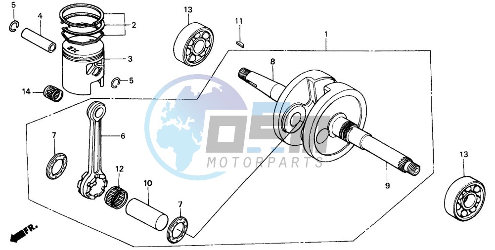 CRANKSHAFT/PISTON